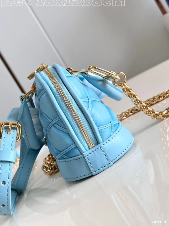 Alma-18*12*8cm VUITTON Nano LOUIS 0410